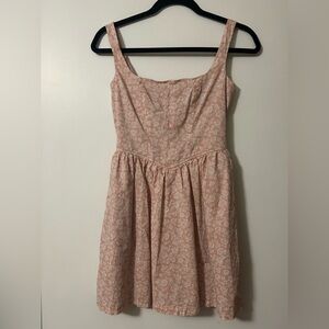 Trixxi Blush Floral Mini Dress